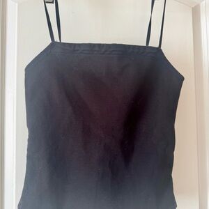 Mousy Vintage Black Spaghetti Strap Women’s Tank Top